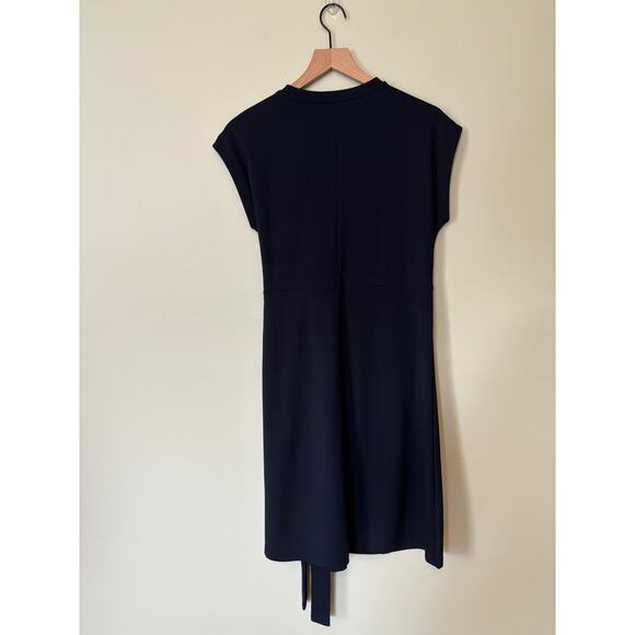 Banana Republic Women's New Navy Tie-Waist Dress Size Small - Picture 5 of 9